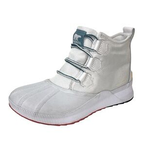 Sorel NEW Out N About III Classic Boot White Cyber Yellow 10 Rain Waterproof